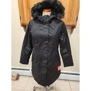 The North Face Arctic Down Parka Women's Large Urban Navy Heather NEW!